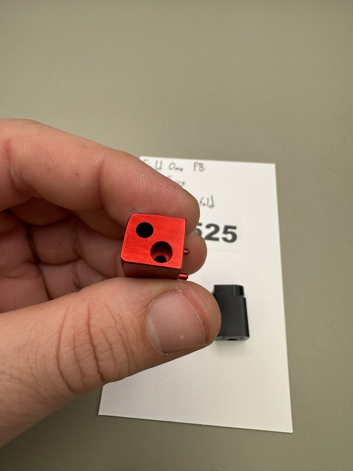 Field One Force V1 Solenoid Manifold Red