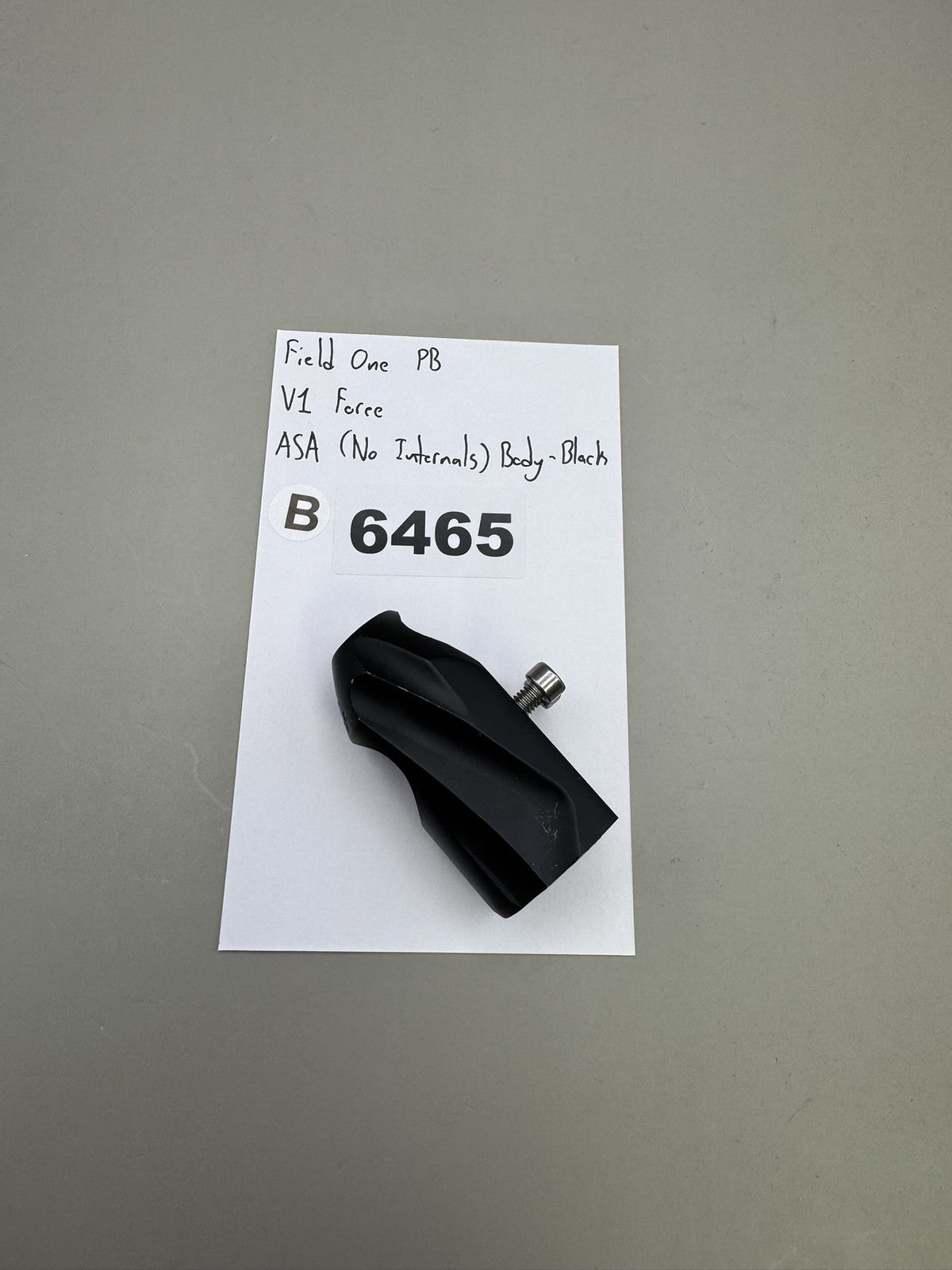 Field One PB V1 Force ASA Body Black