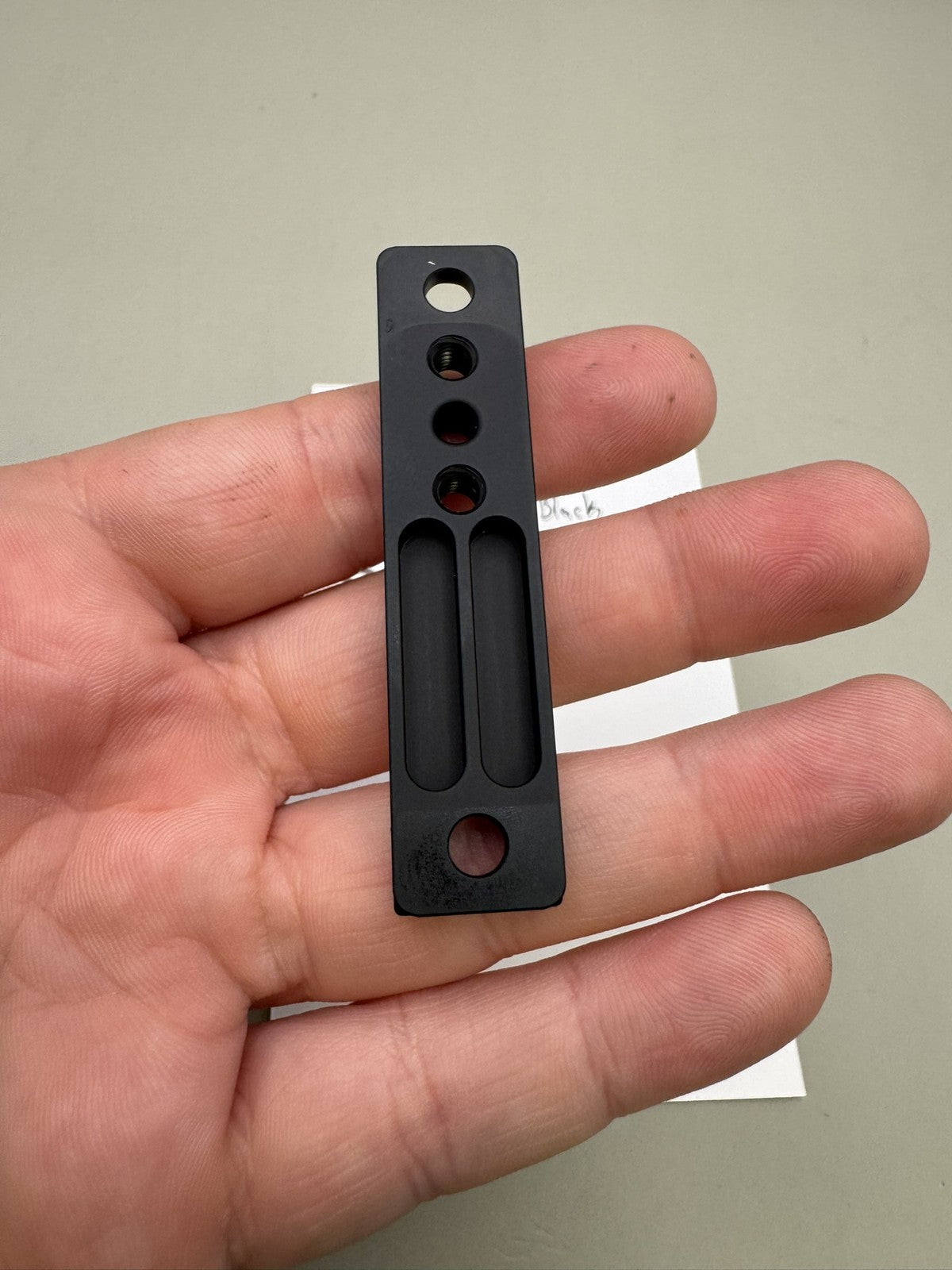Field One PB V1 Force Reversal Plate Black