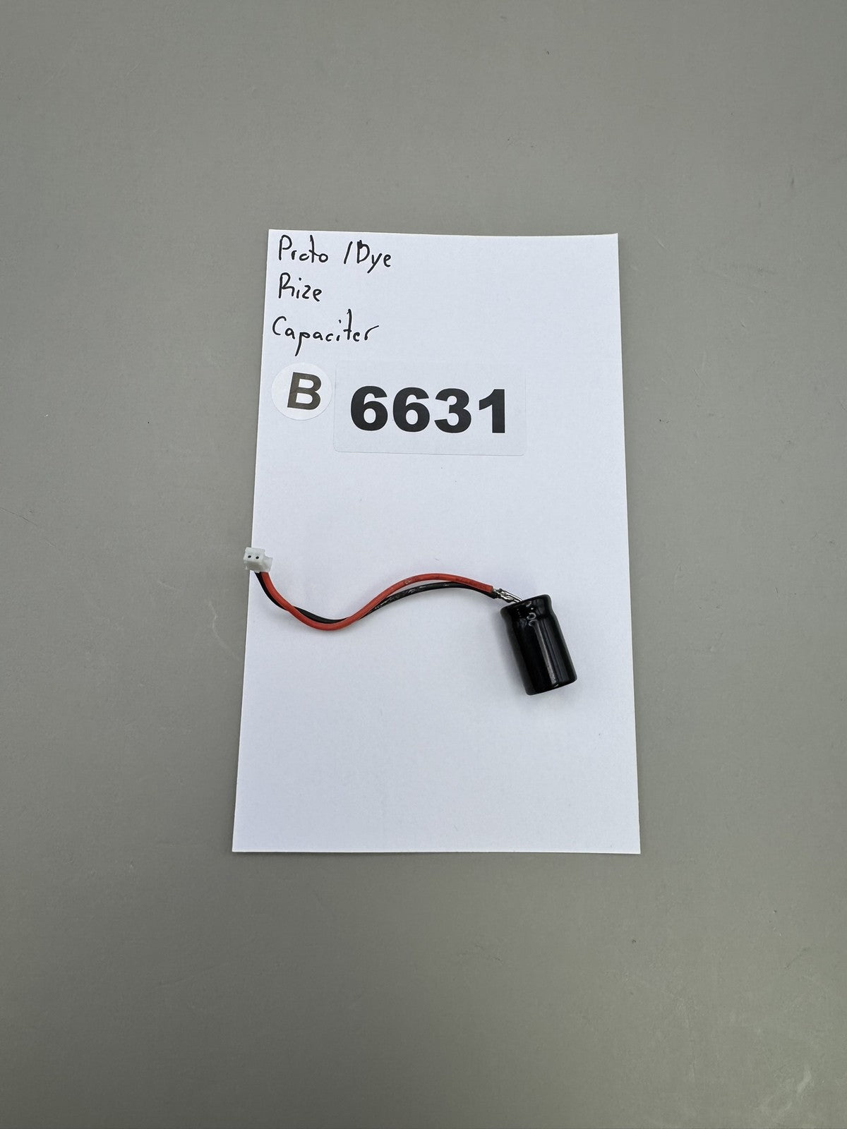 Proto/Dye Prize Capacitor Black