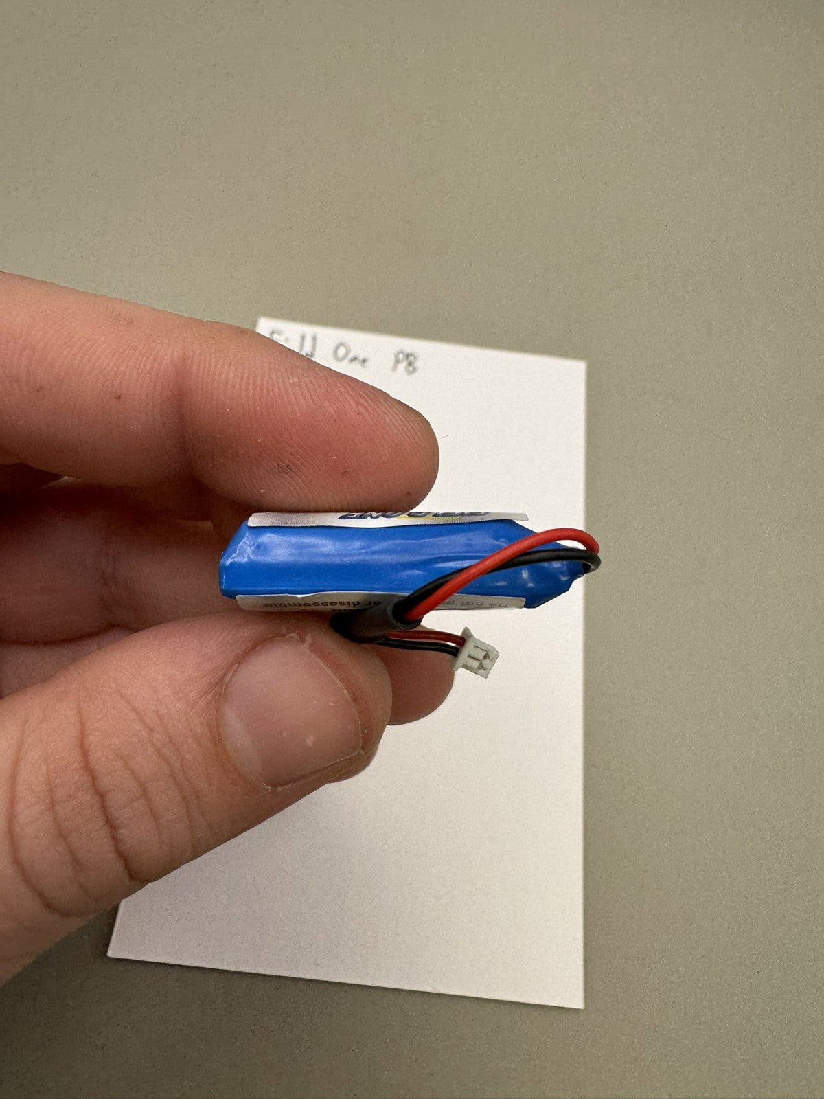 Field One V1 Force 500mAh 3.7V LiPo Battery Blue