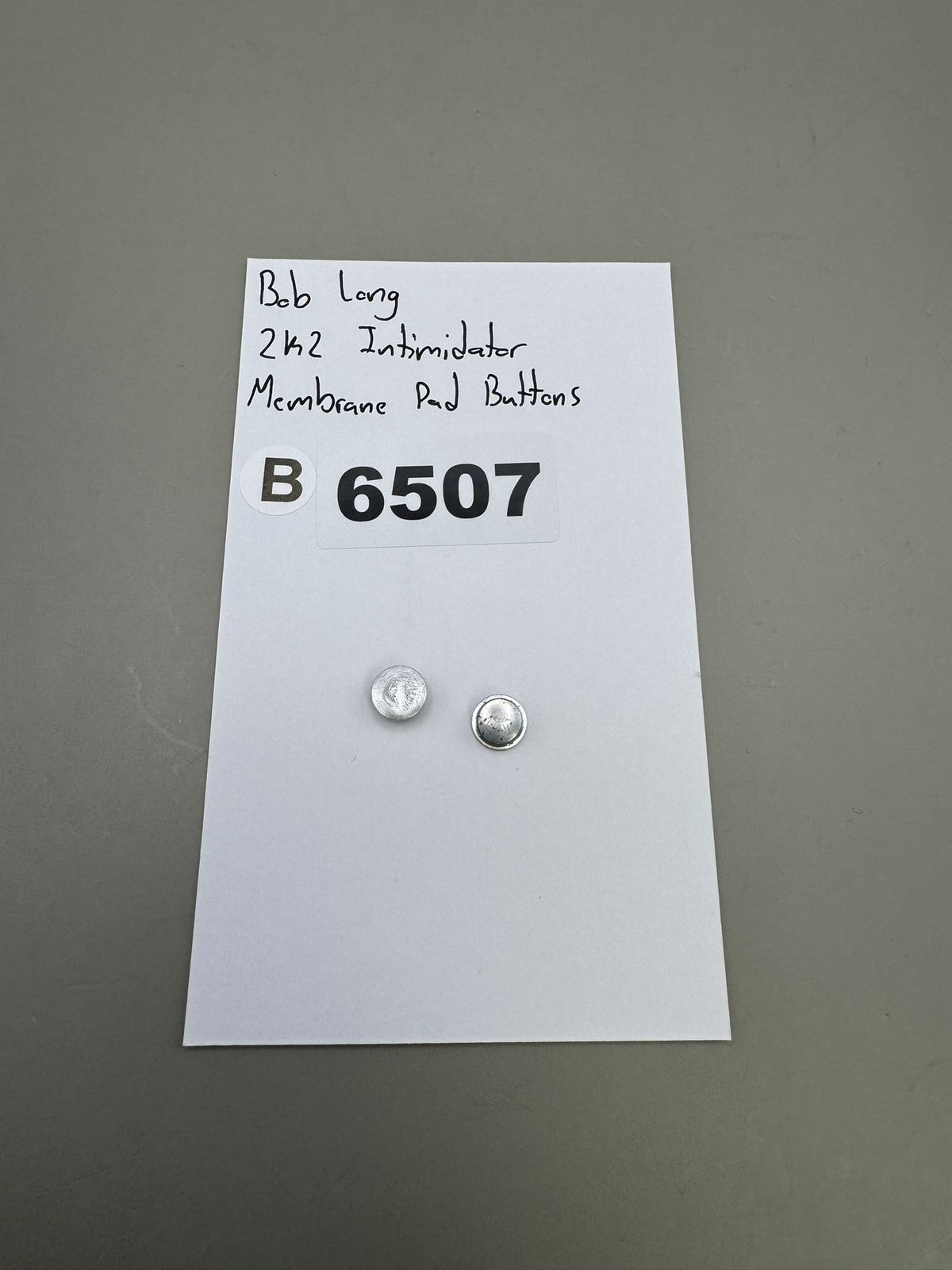Bob Long 2k2 Intimidator Membrane Pad Buttons