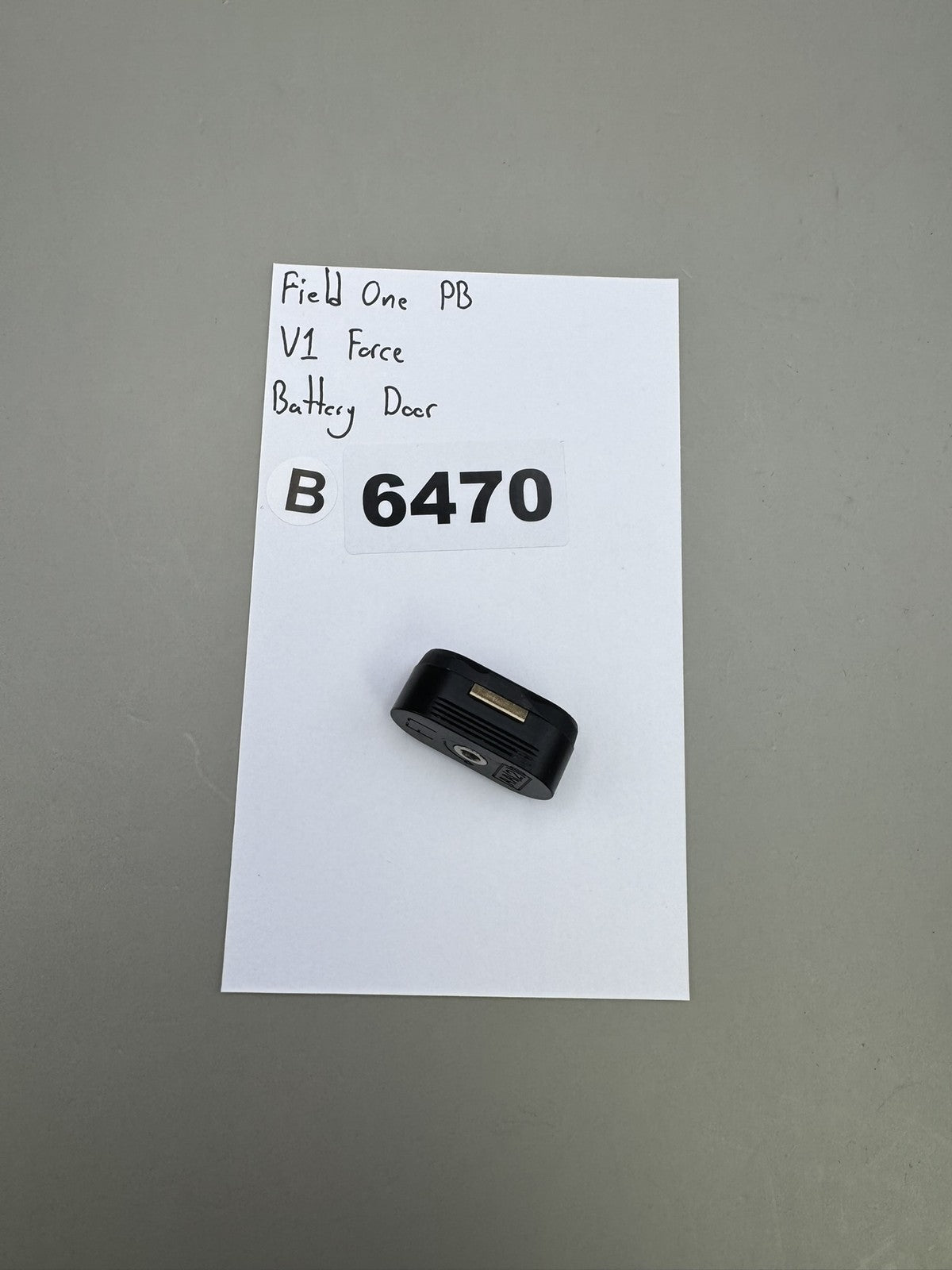 Field One PB V1 Force Battery Door Black