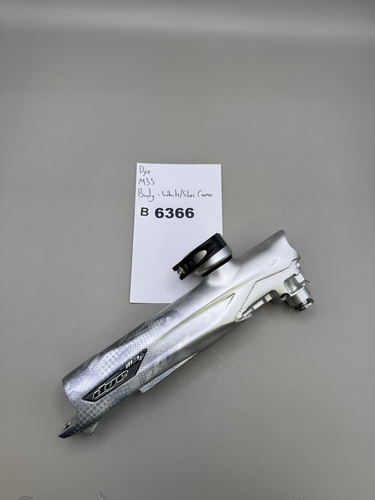 Dye M3S Body White/Silver Camo