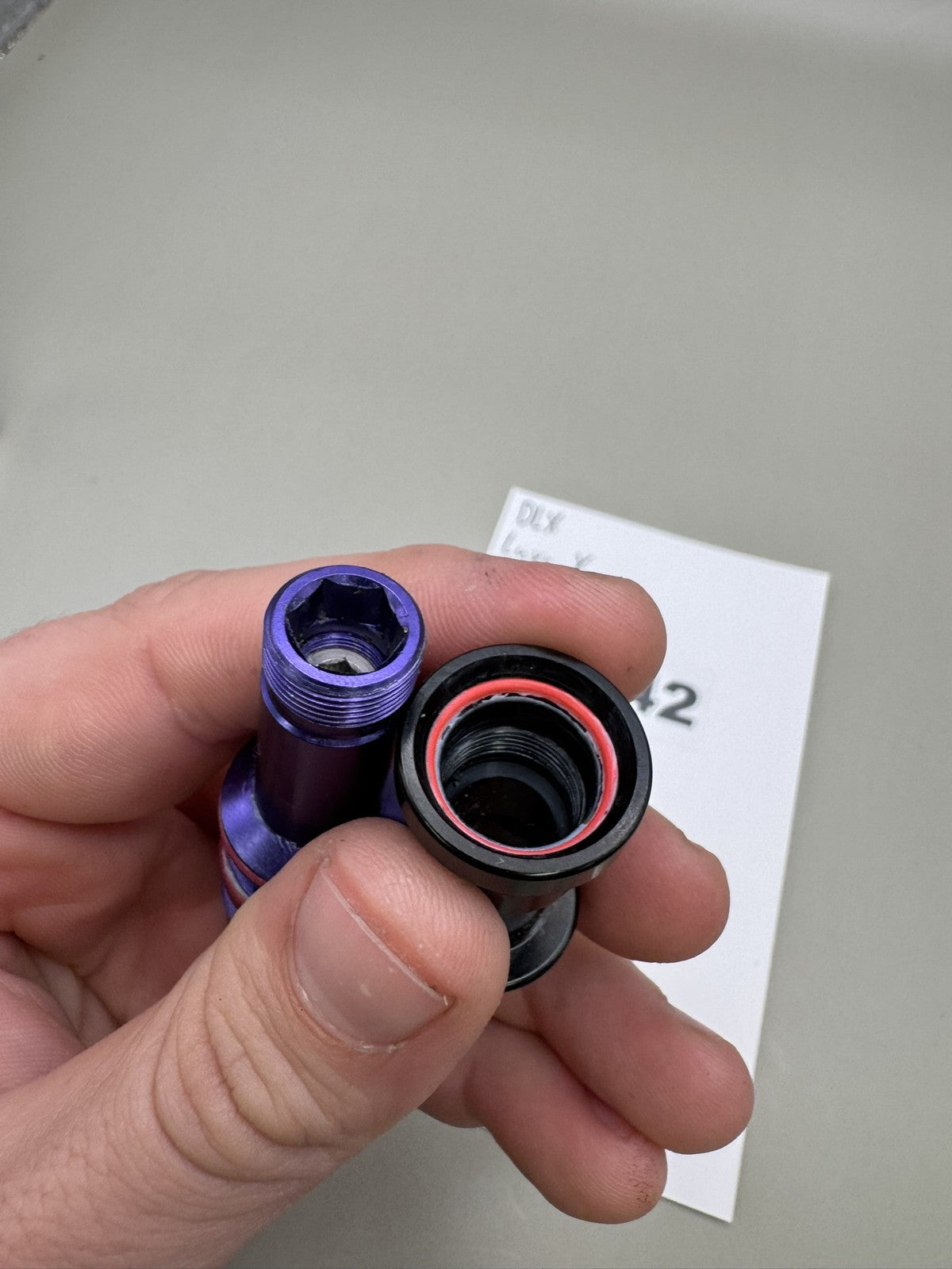 DLX Luxe X HPR High Pressure Regulator Purple
