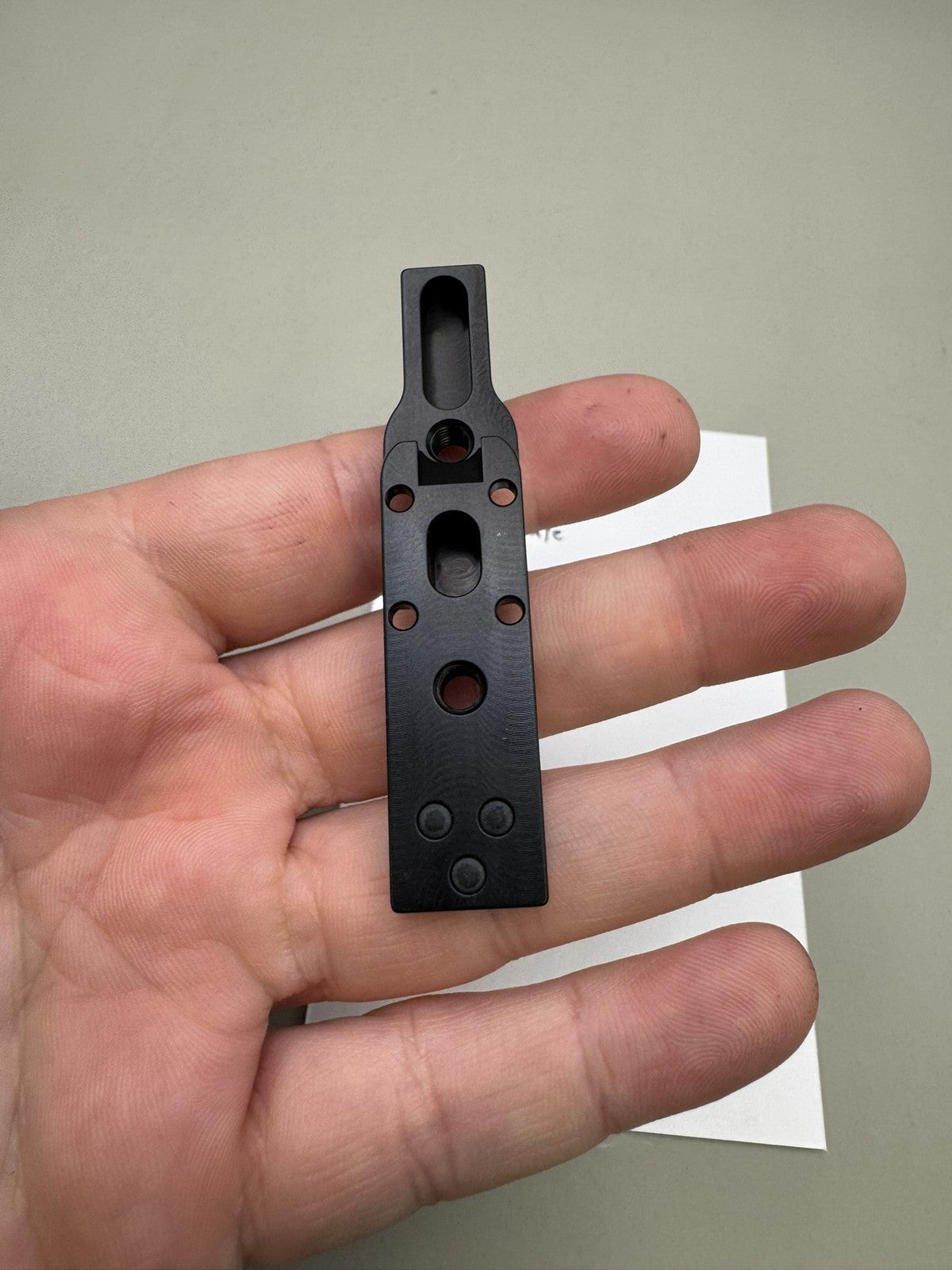 Field One PB V1 Force Bridge Plate Black