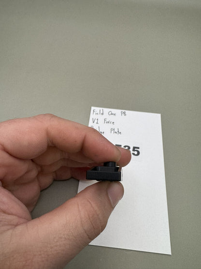 Field One PB V1 Force Bridge Plate Black