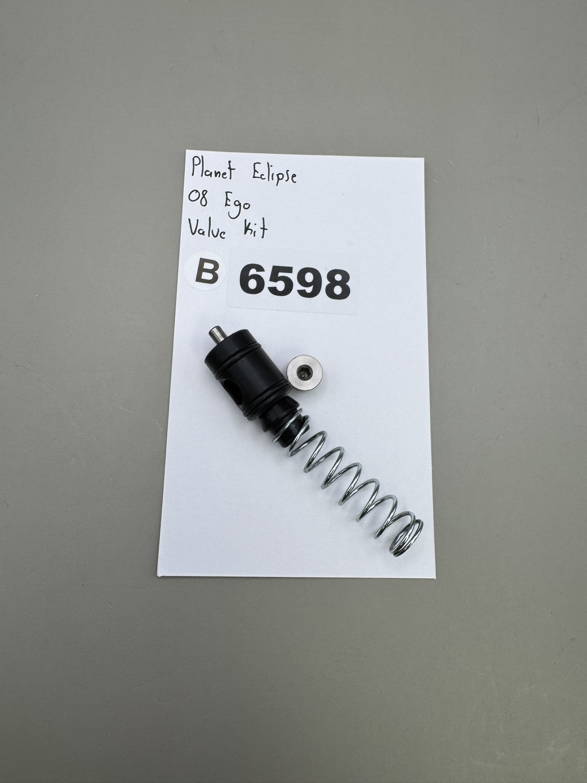 Planet Eclipse Ego 08 Valve Kit Black