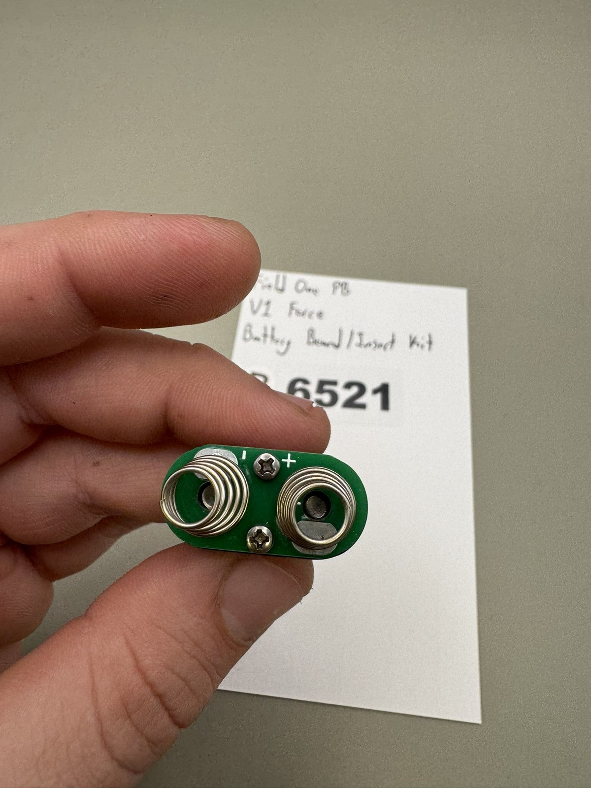 Field One PB V1 Force Battery Board/Solenoid Kit