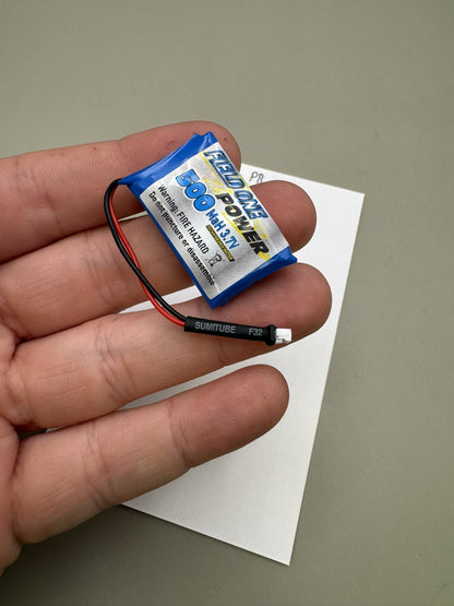 Field One Force V1 LiPo Battery 500 mAh 3.7V Blue