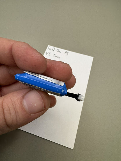 Field One Force V1 LiPo Battery 500 mAh 3.7V Blue