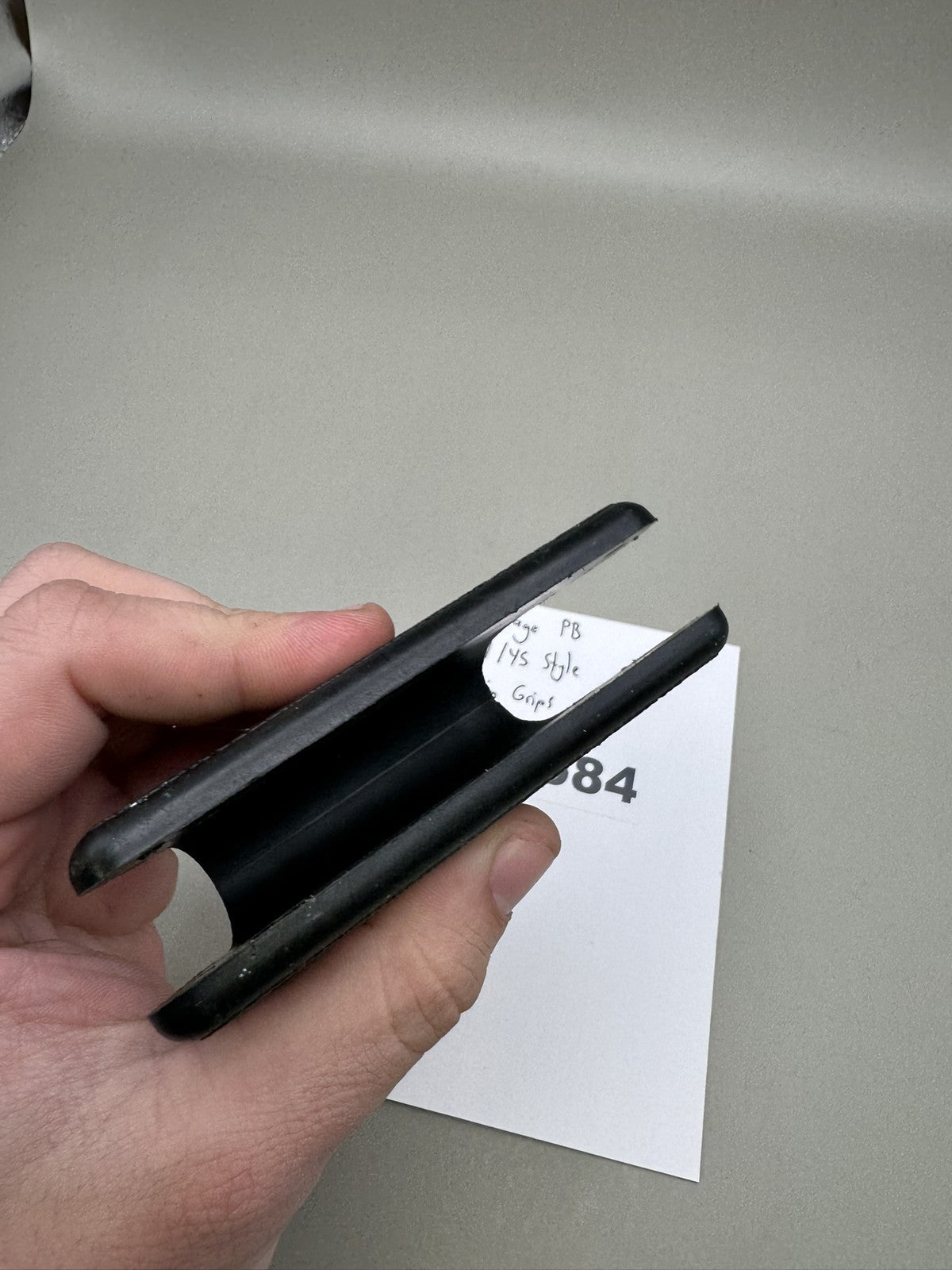 Vintage PB 1911/75 Style Delrin Grips Black