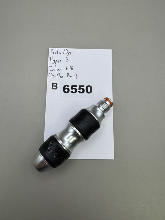 Proto/Dye Hyper3 Inline HPB Reg Silver/Black