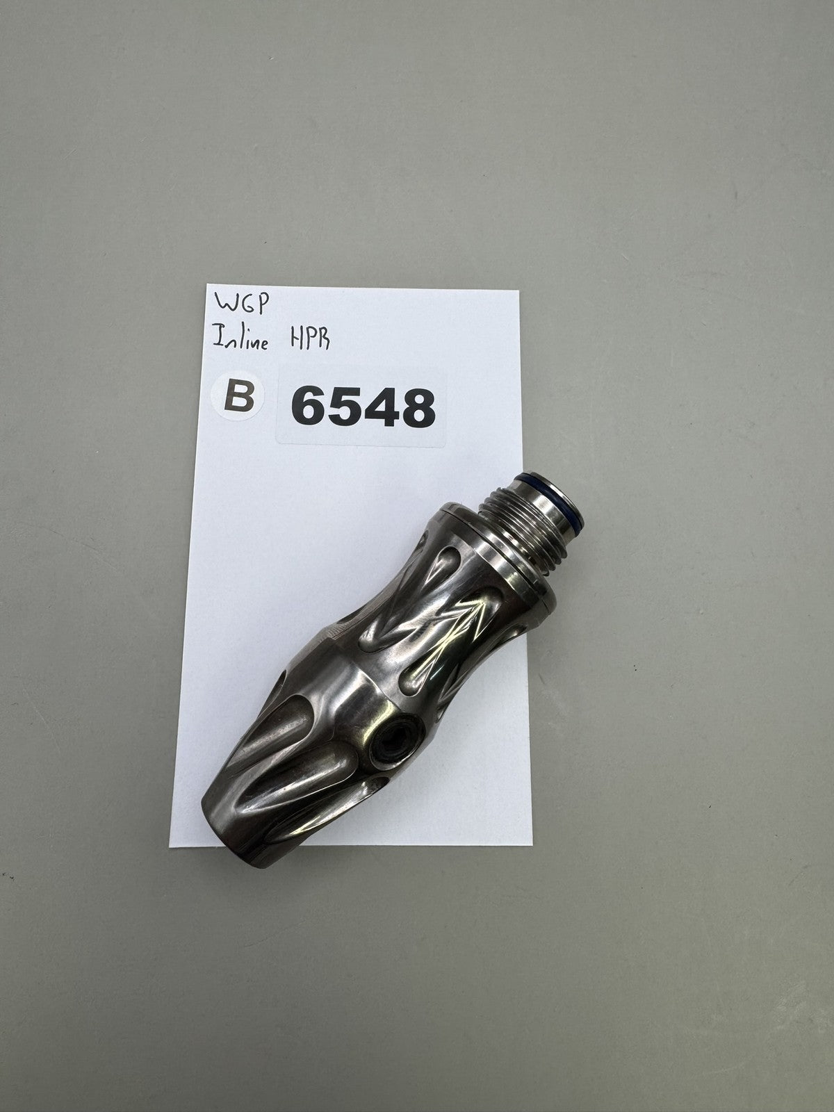 WGP Inline HPR Regulator Silver