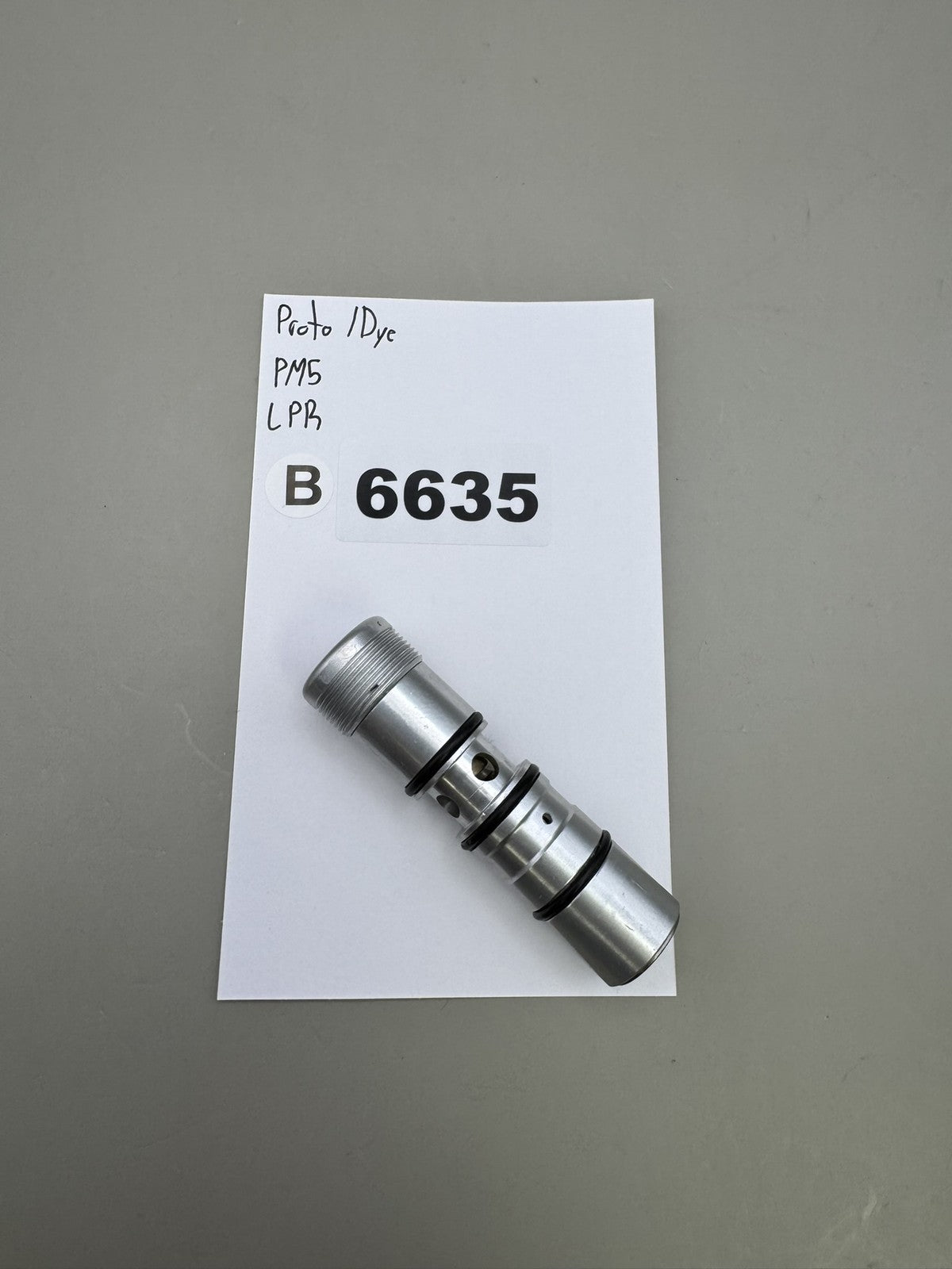 Proto/Dye PM5 LPR Low Pressure Regulator Silver