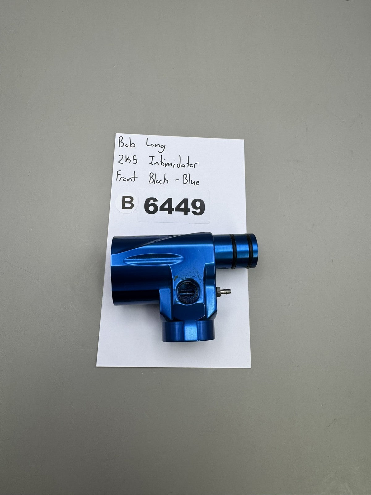 Bob Long Intimidator Front Block Blue