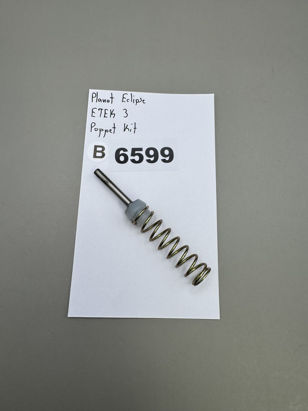 Planet Eclipse Etek 3 Poppet Kit Spring Assembly