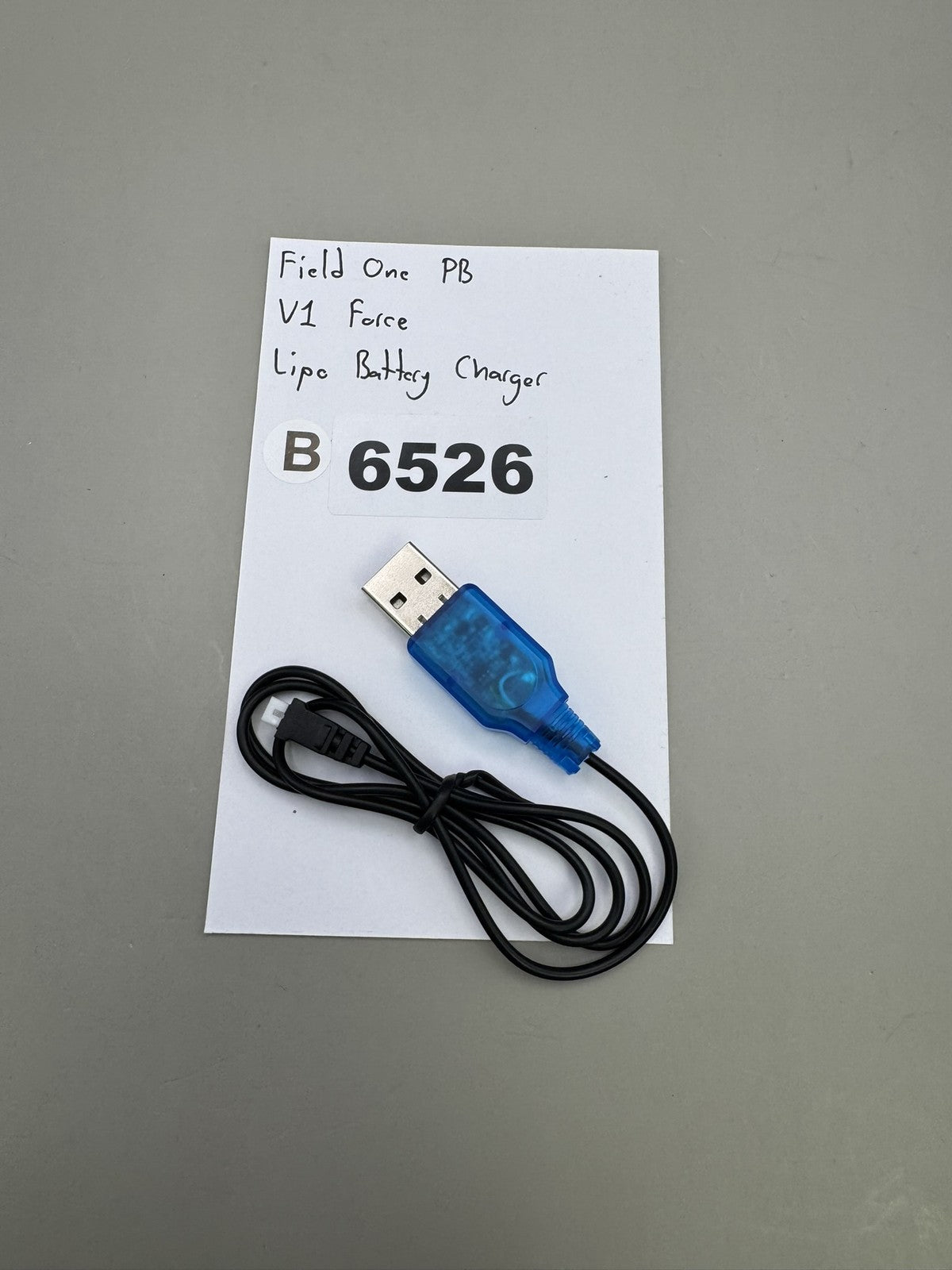 Field One PB V1 Force Lipo Battery Charger Blue