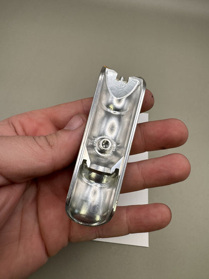 DLX Luxe X Smart Parts Foregrip Cover Silver