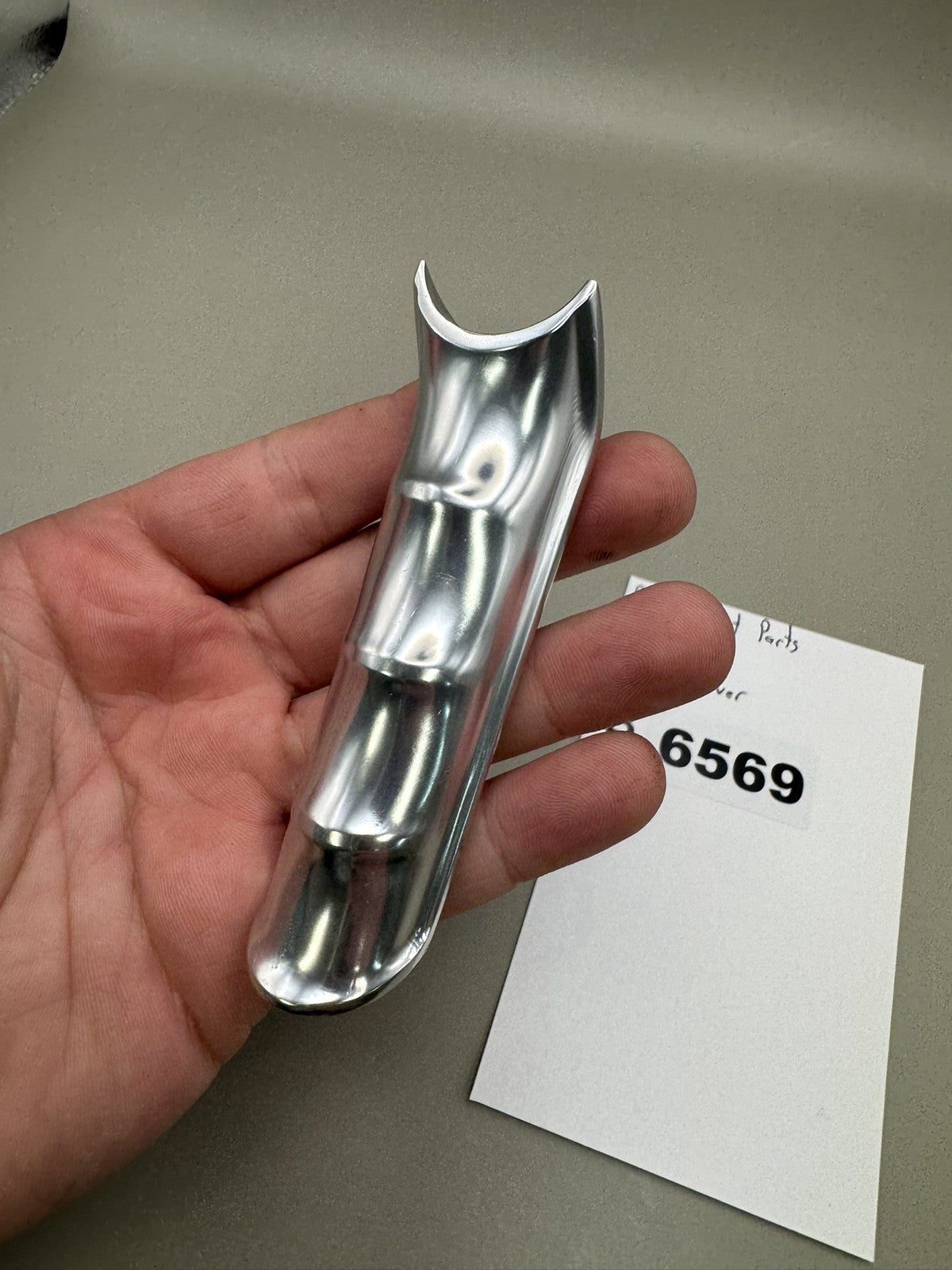 DLX Luxe X Smart Parts Foregrip Cover Silver