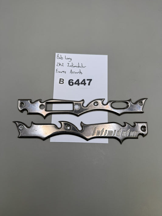 Bob Long 2k2 Intimidator Frame Accents Silver