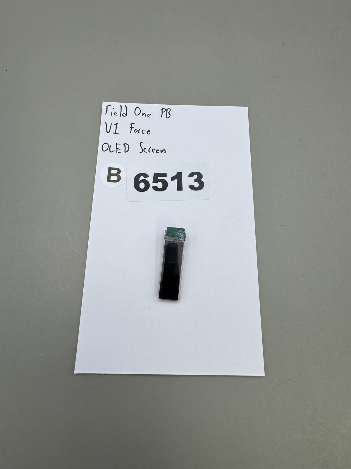 Field One PB V1 Force OLED Screen