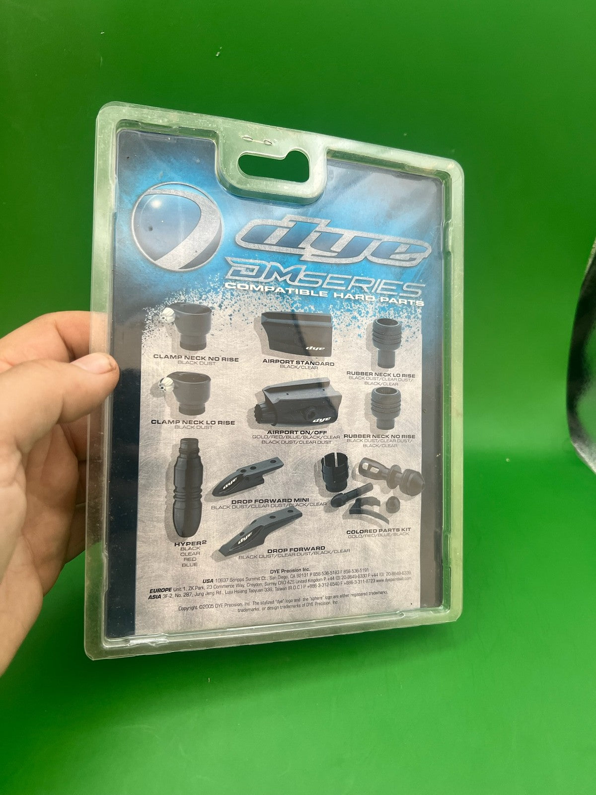 NOS Airport Dye Standard ASA Black
