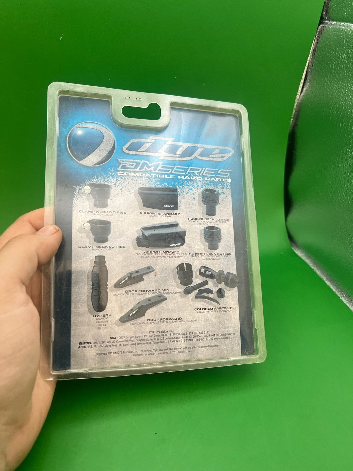 Dye Drop Forward Standard Polished Clear