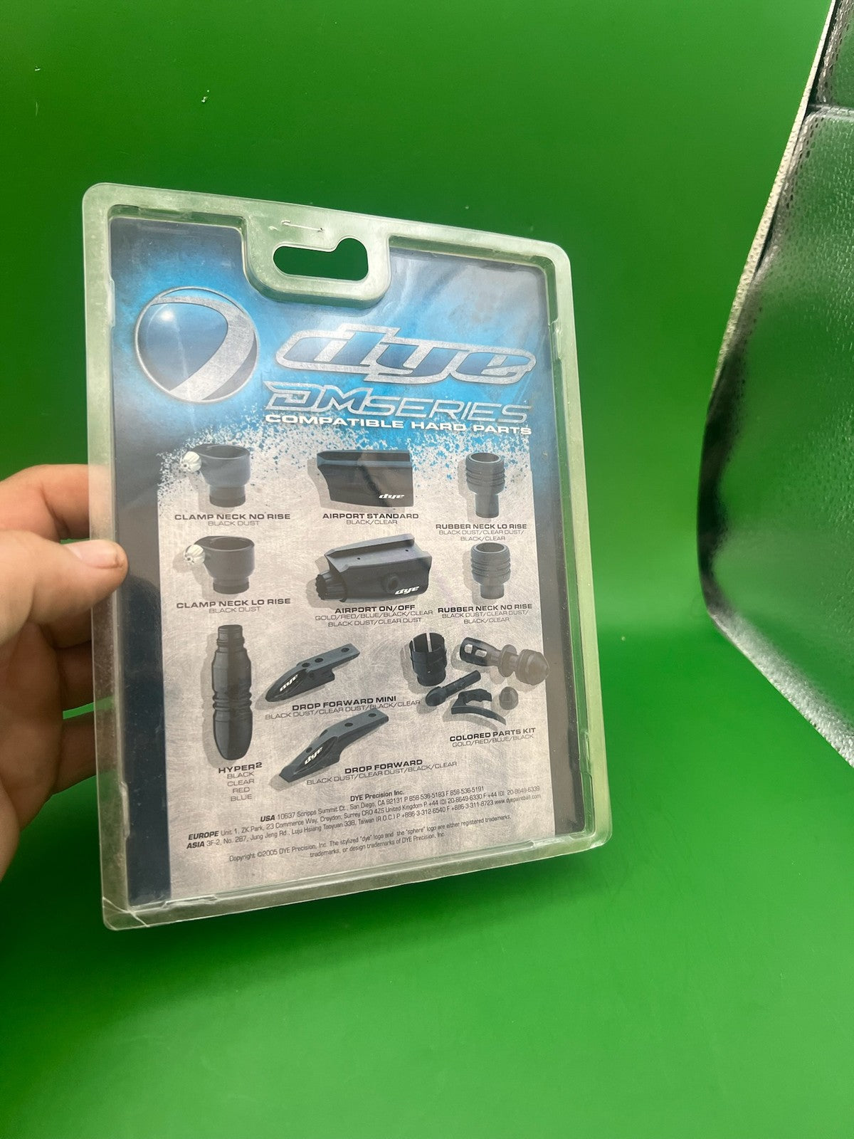 NOS Airport Dye Standard ASA Polished Black