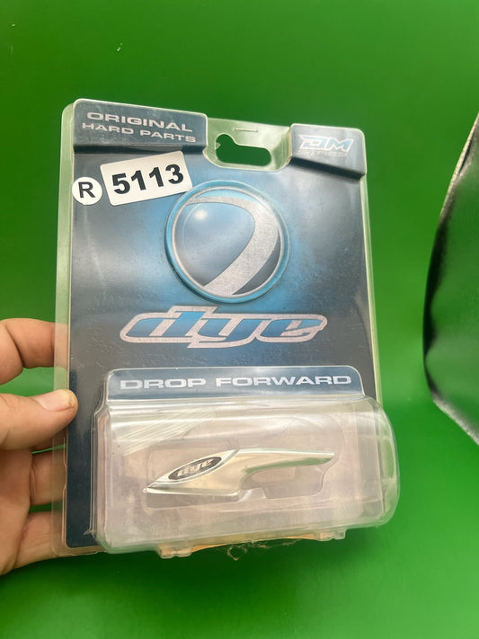 Dye Drop Forward Silver Polished