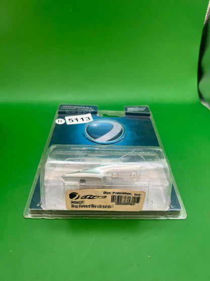 Dye Drop Forward Silver Polished