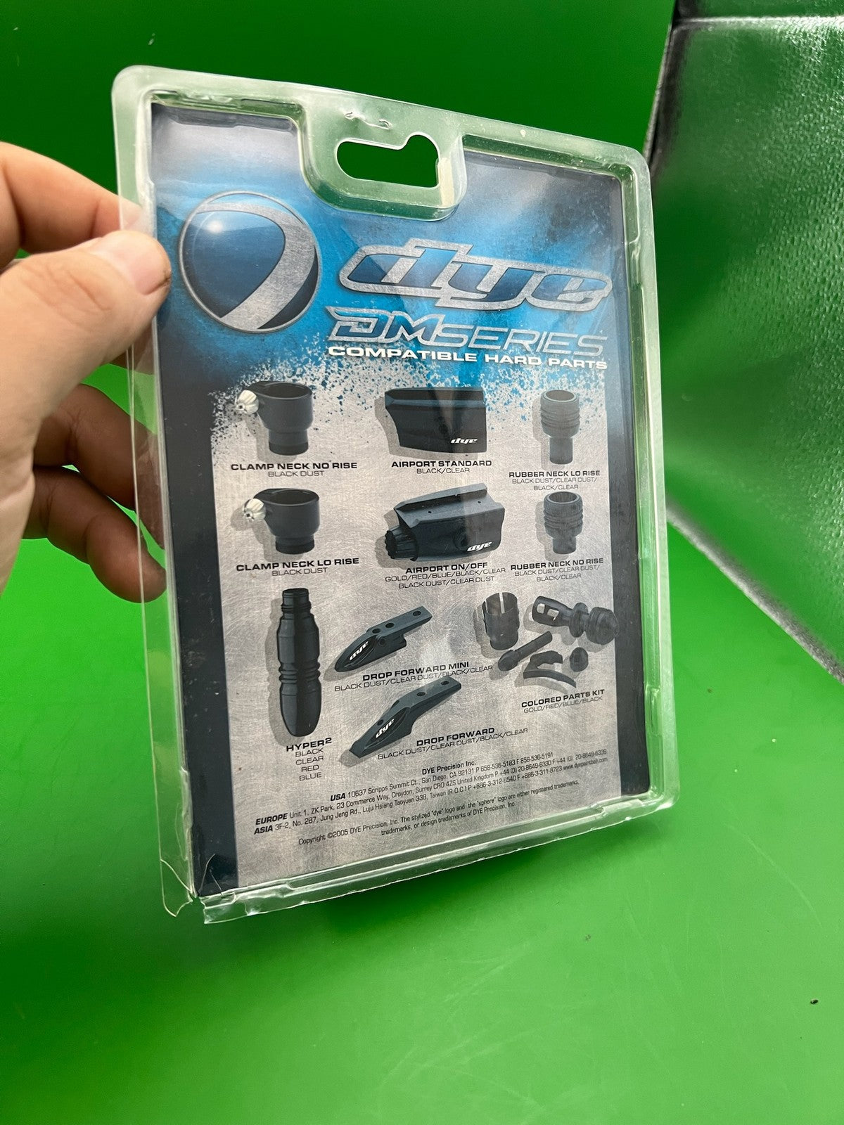 NOS Airport Dye Standard ASA Polished Clear