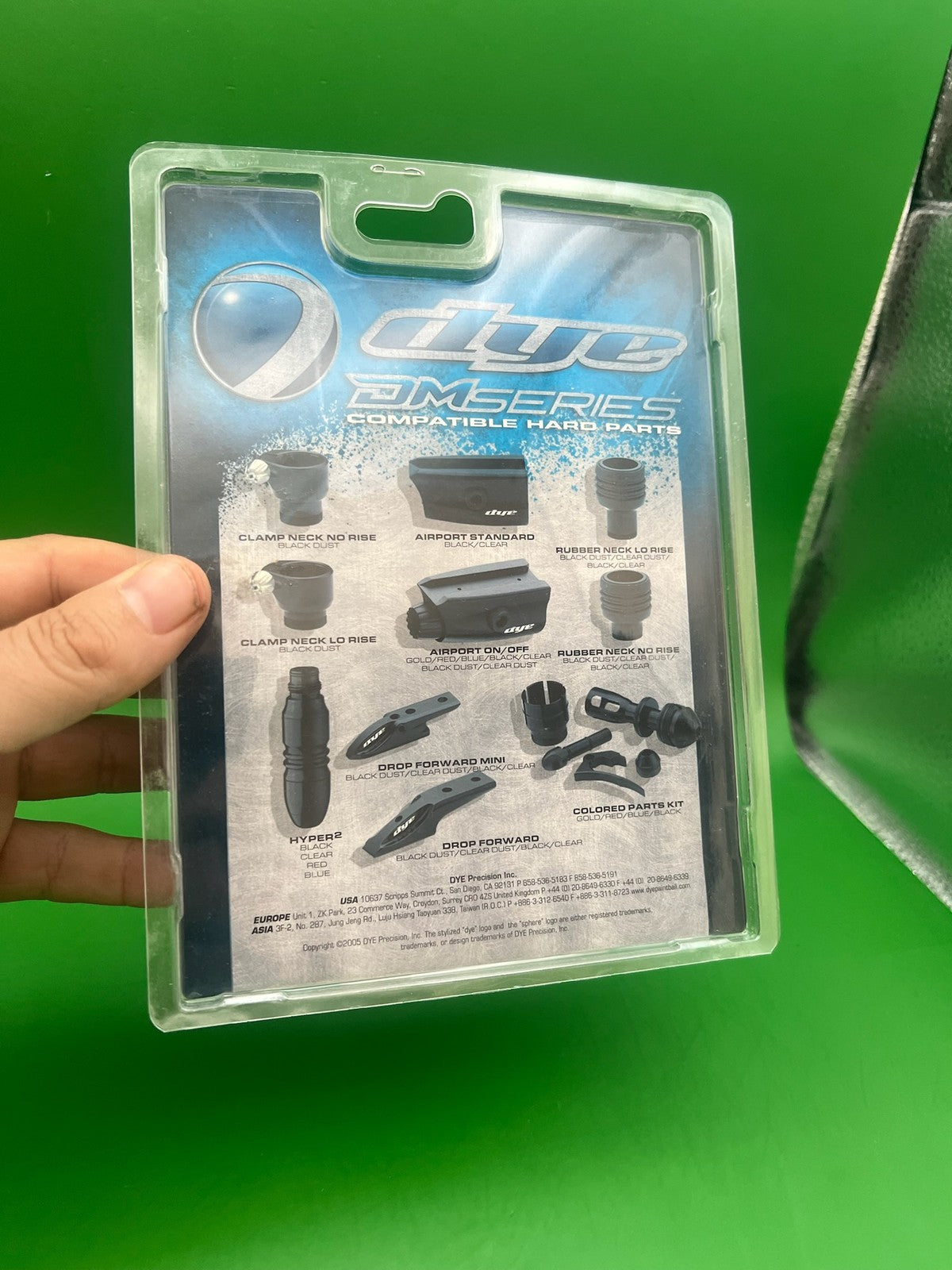 NOS Airport Dye Standard ASA Dust Silver/Clear