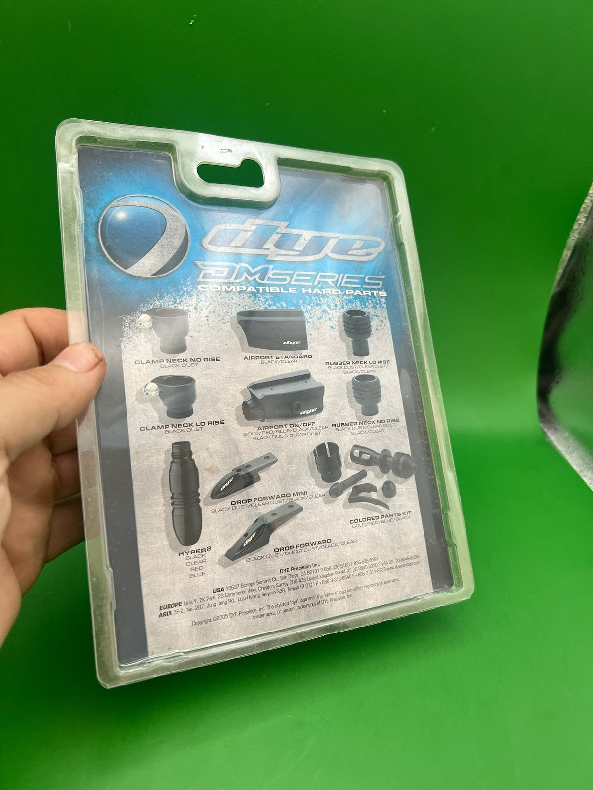 NOS Airport Dye Standard ASA Black