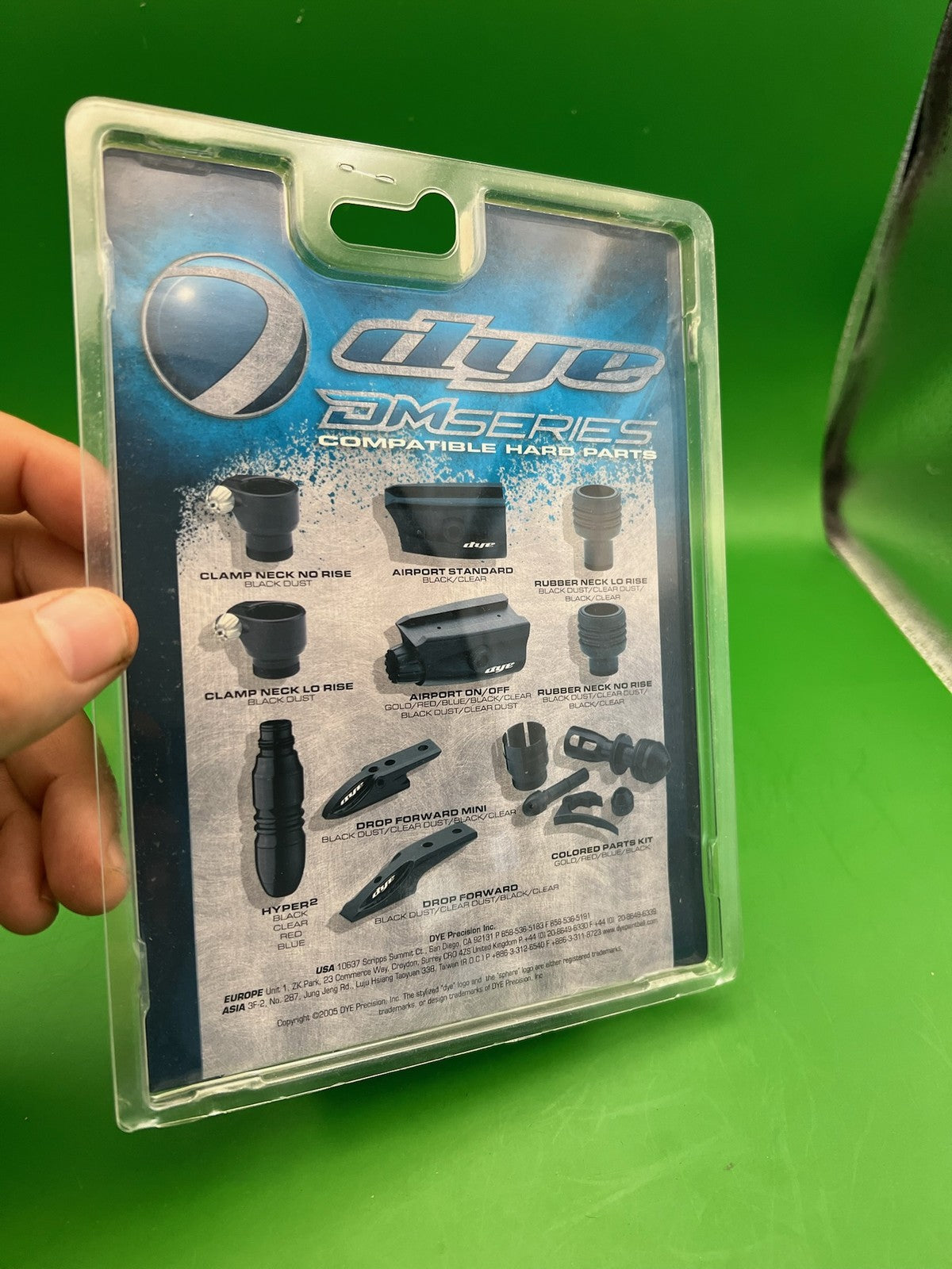 NOS Airport Dye Standard ASA Dust Clear