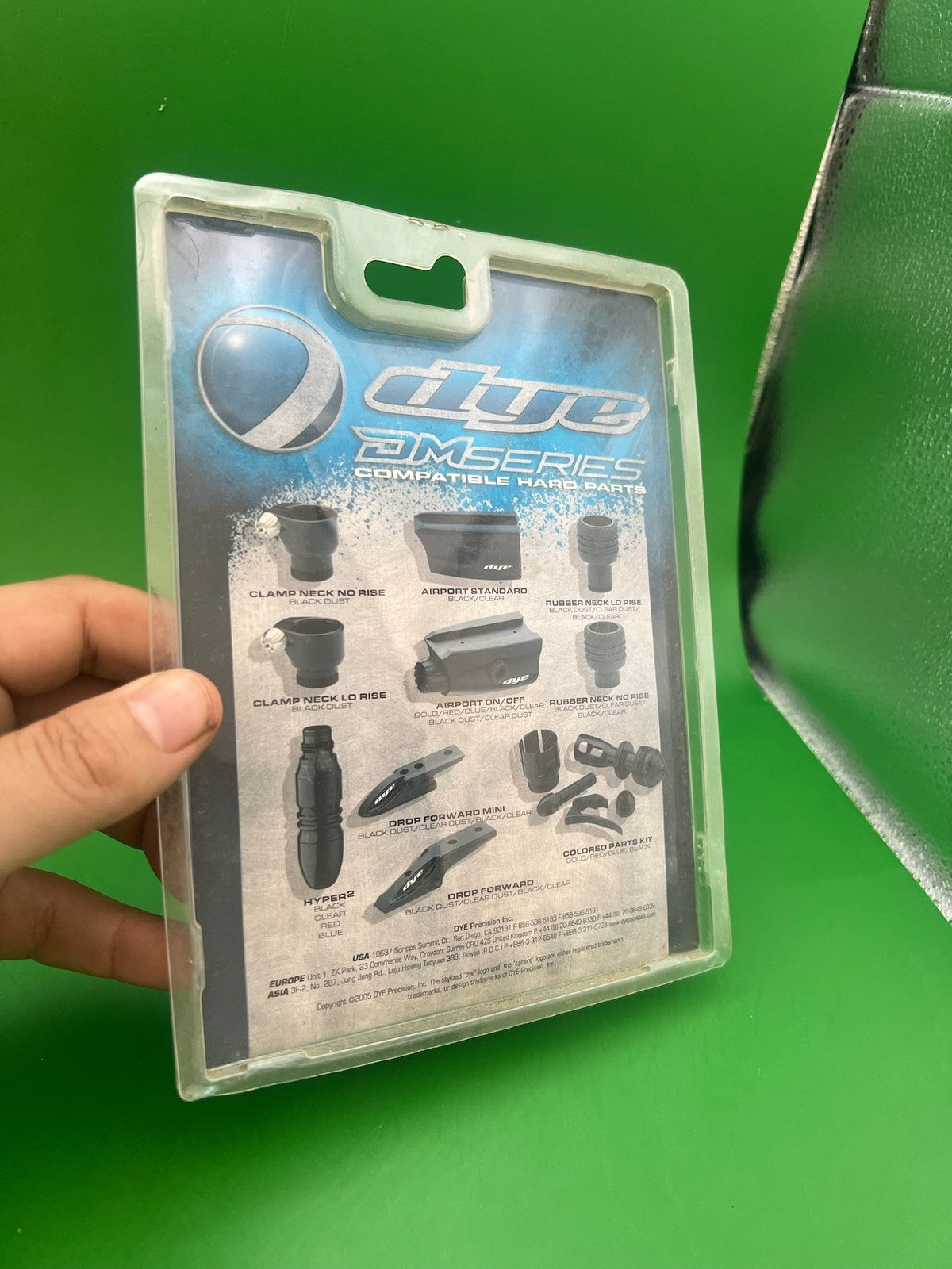 NOS Airport Dye Drop Forward Standard Dust Clear