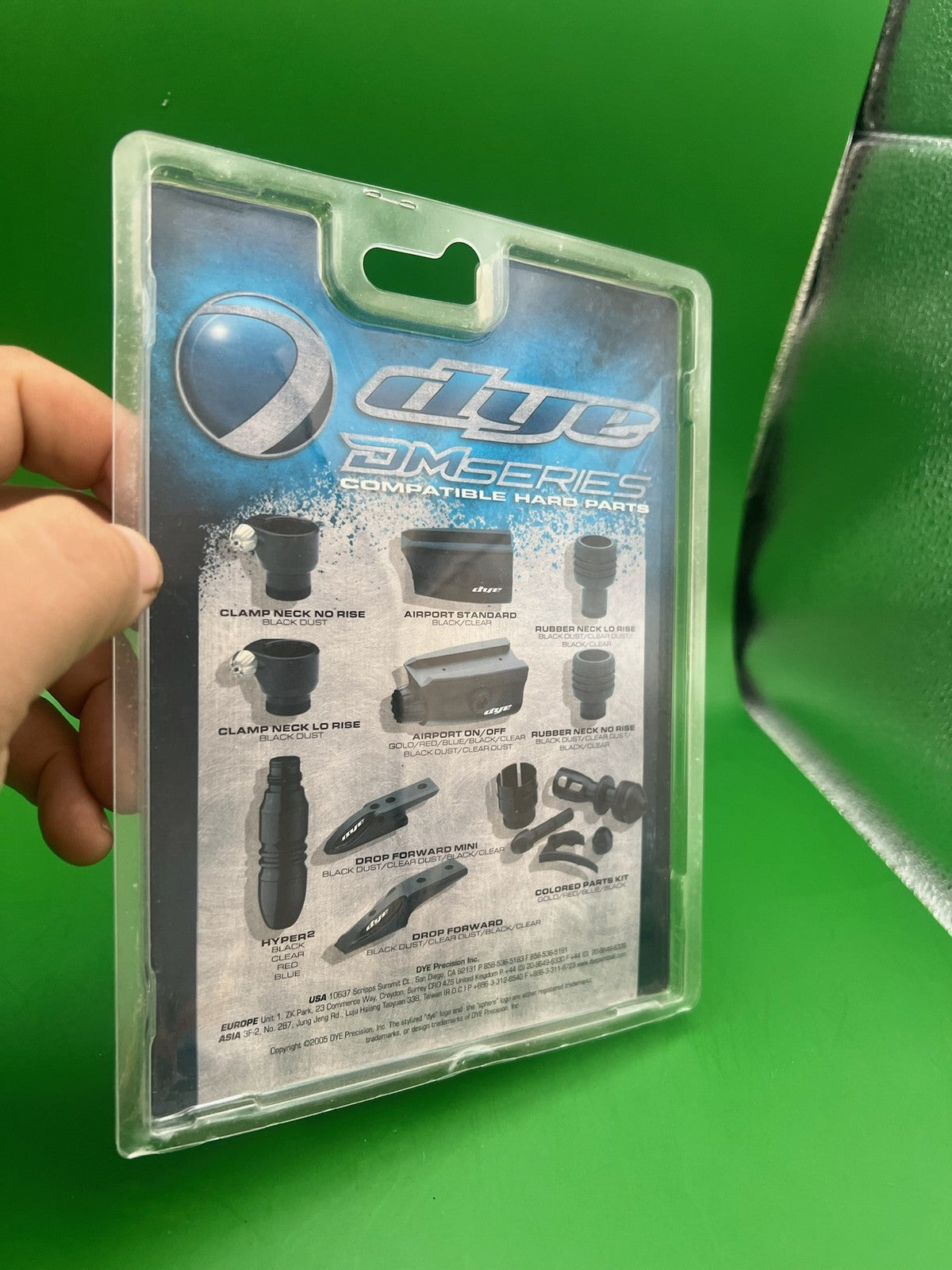 NOS Airport Dye Standard ASA Polished Clear