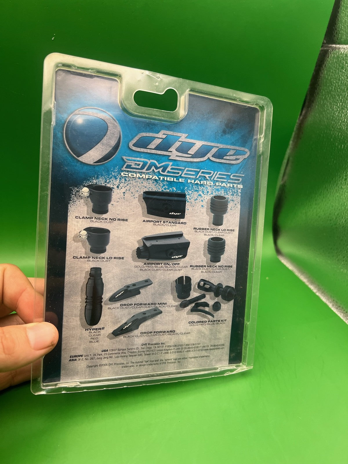 NOS Airport Dye Standard ASA Polished Clear