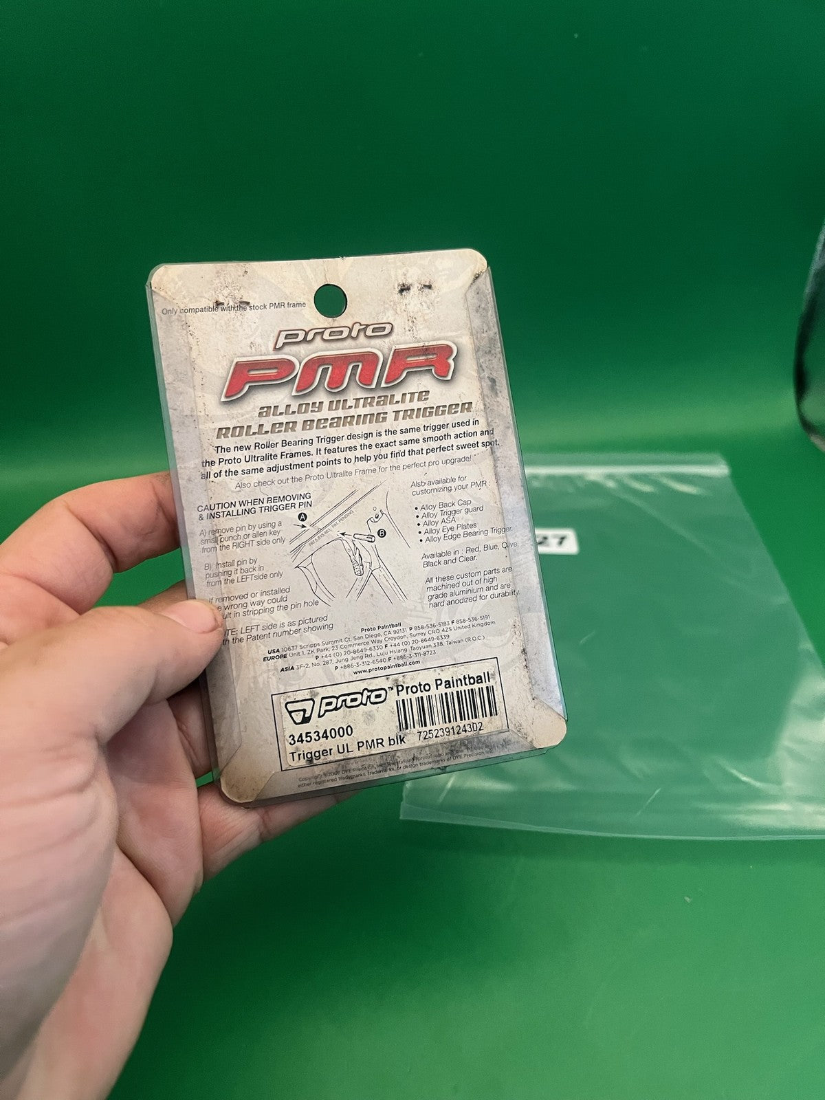 Proto PMR Alloy Ultralite Roller Bearing Trigger Red