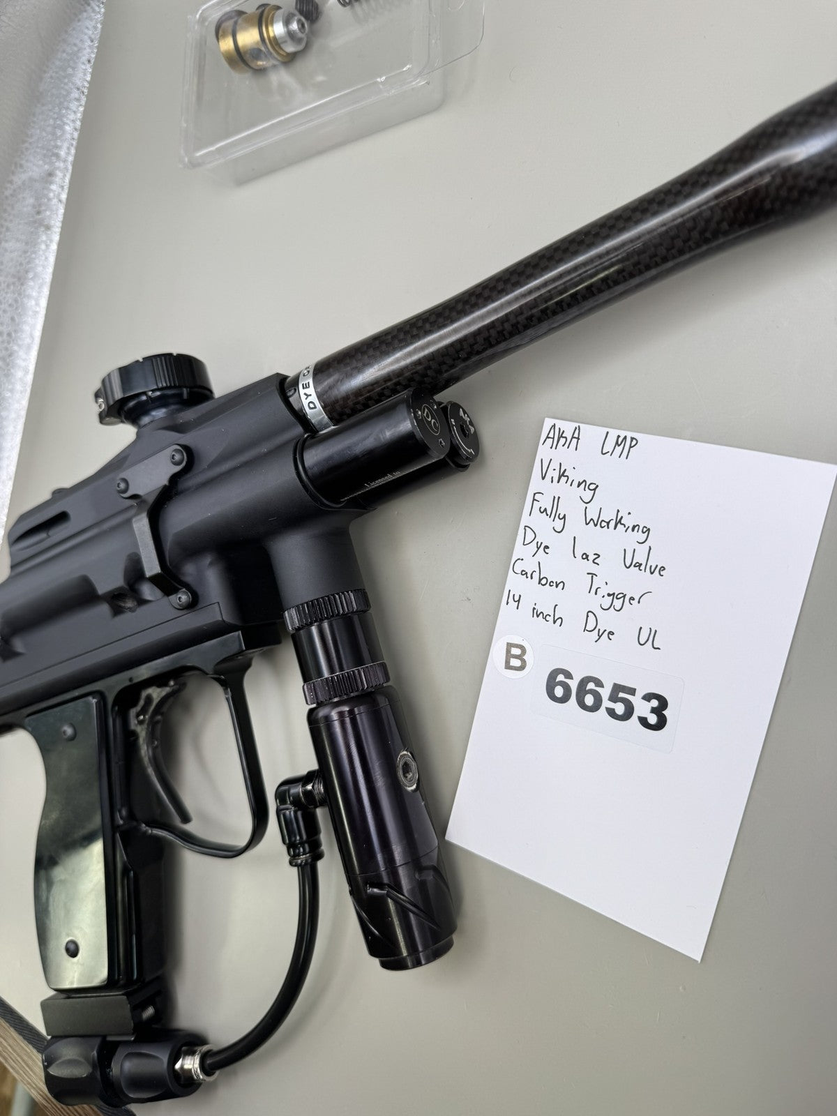 AKA LMP Viking Paintball Marker Black Complete