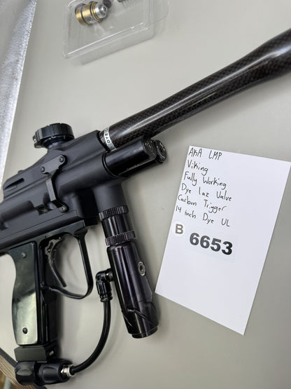 AKA LMP Viking Paintball Marker Black Complete