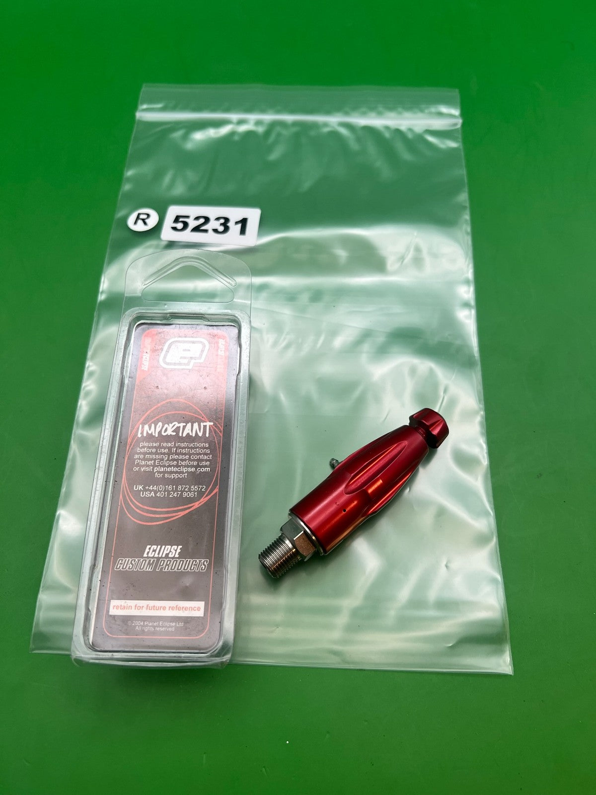 Planet Eclipse Red LPR NOS Rare - used paintball lpr - red anno