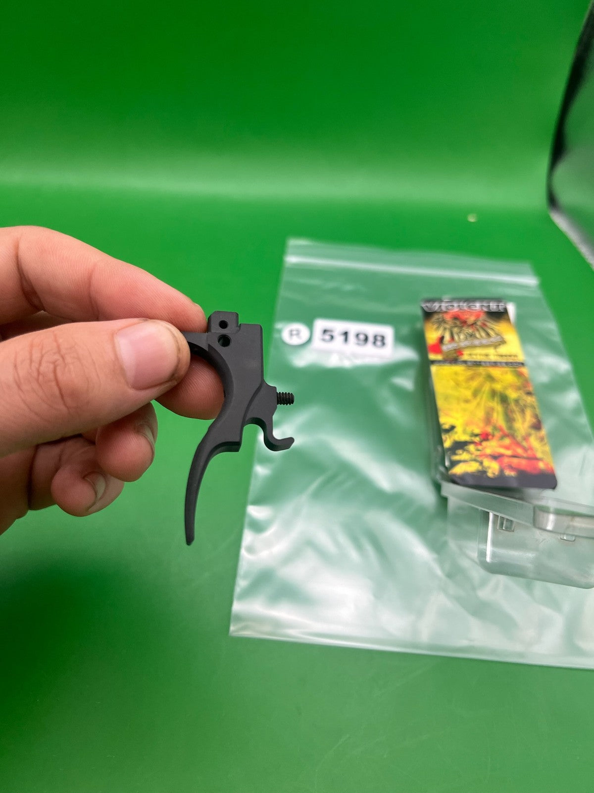 Violent Series Ego 09/10/Sl94 Trigger - used paintball trigger - black