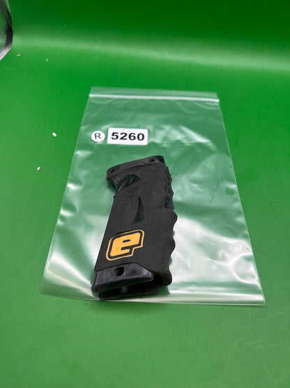 OG Planet Eclipse Autococker Eblade Grips - used paintball grip panel - black/gold