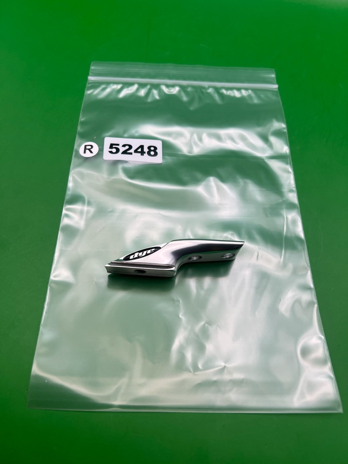 Dye Standard Micro Drop Forward - used paintball drop forward - silver
