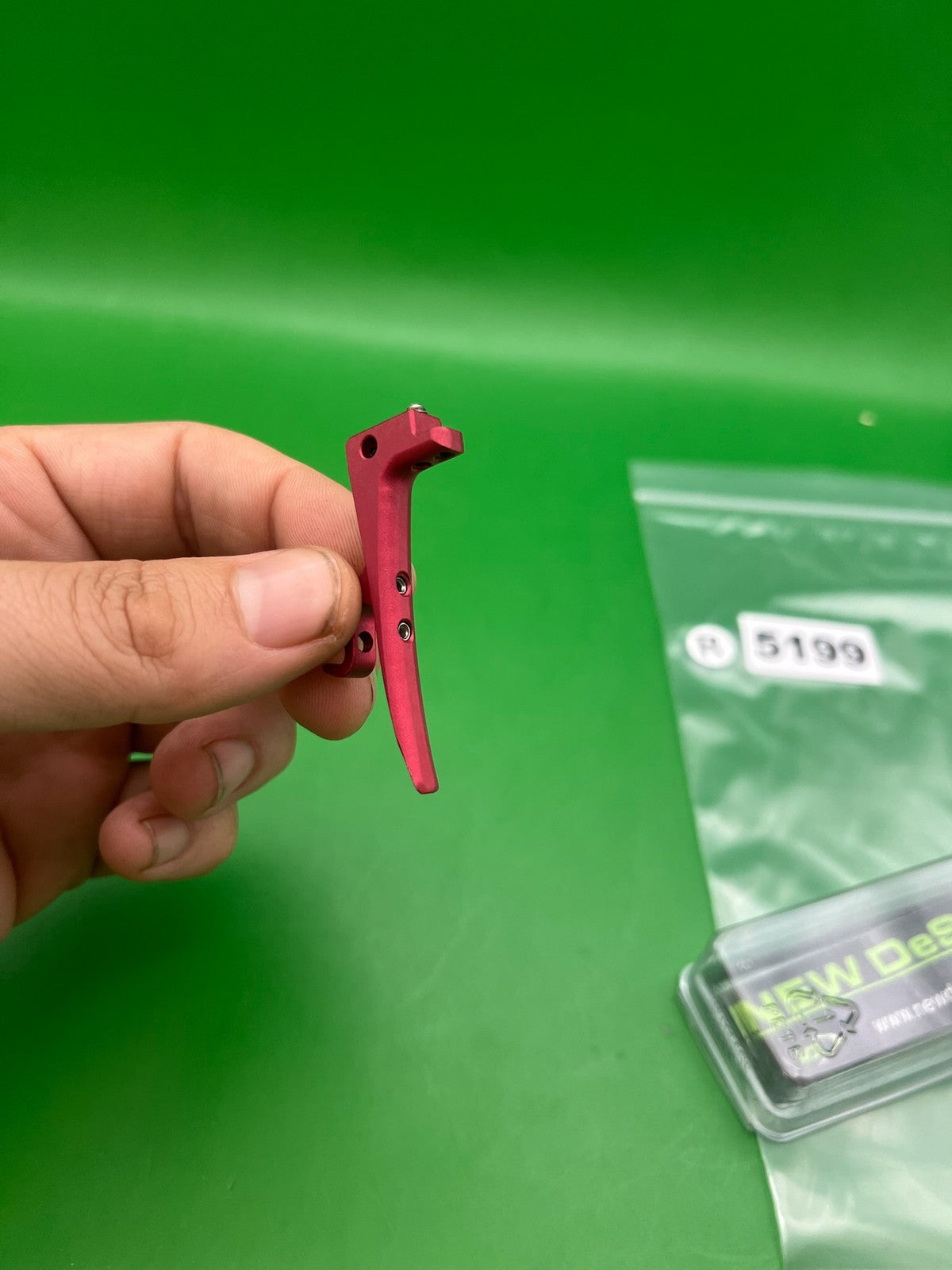 New Designz Ego 07 Blade Trigger Red