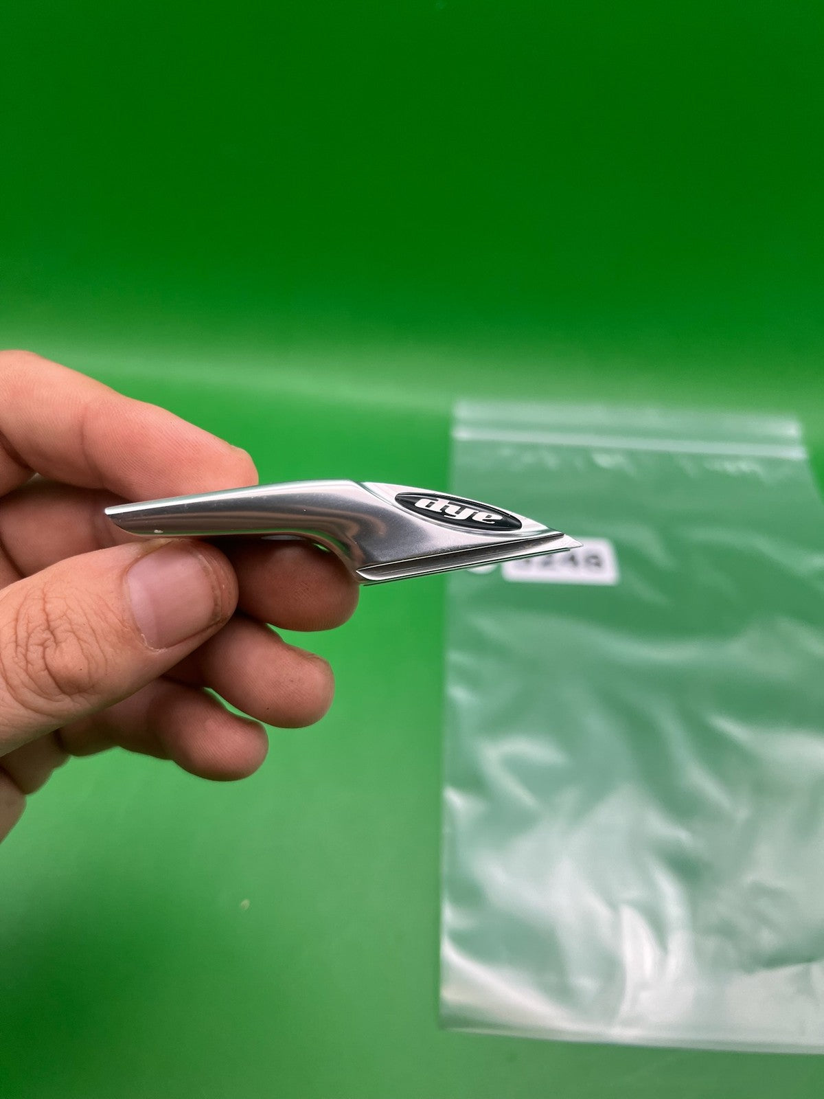 Dye Standard Micro Drop Forward - used paintball drop forward - silver