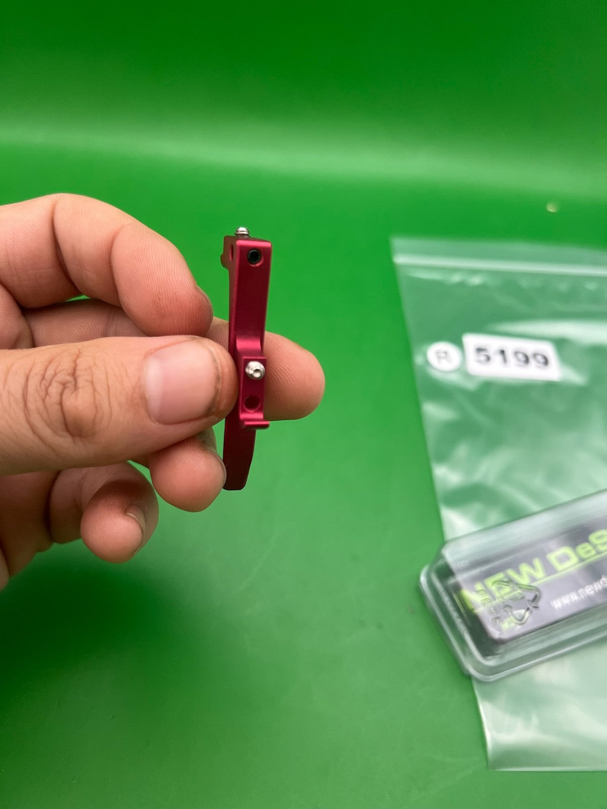 New Designz Ego 07 Blade Trigger Red
