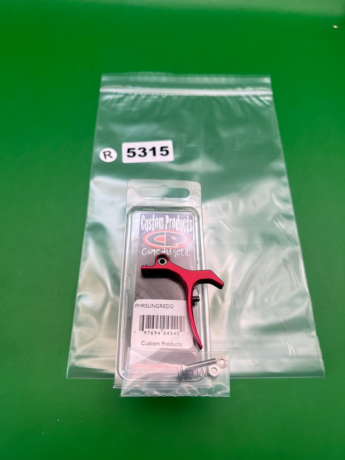 Custom Products Paintball Trigger Red Proto PMR