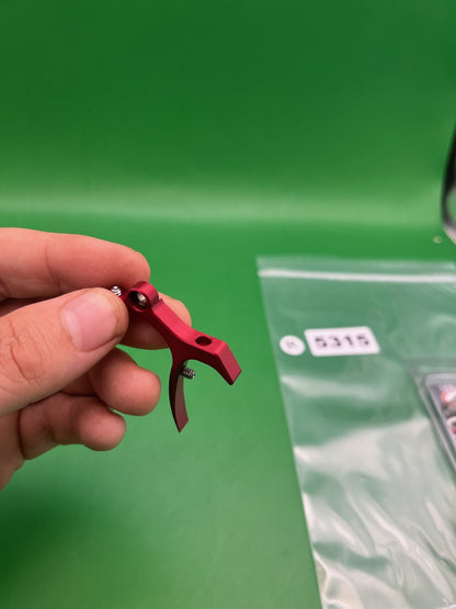 Custom Products Paintball Trigger Red Proto PMR